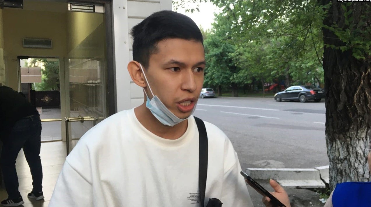 Temirlan Ensebek Kazakhstan Free Speech Detained