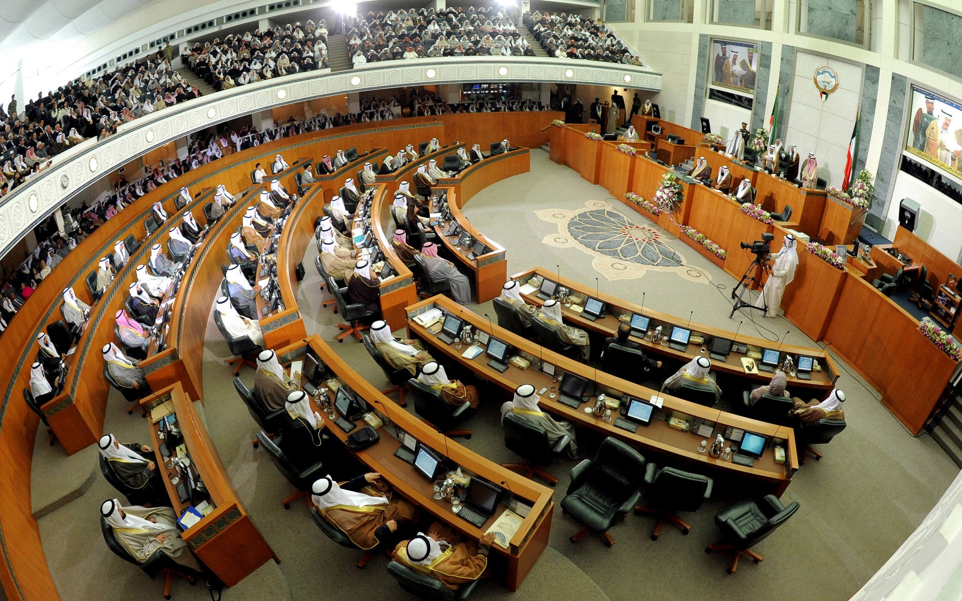General view of Kuwait's National Assembly