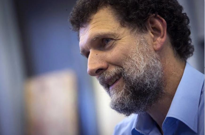 Le défenseur des droits humains turc Osman Kavala.