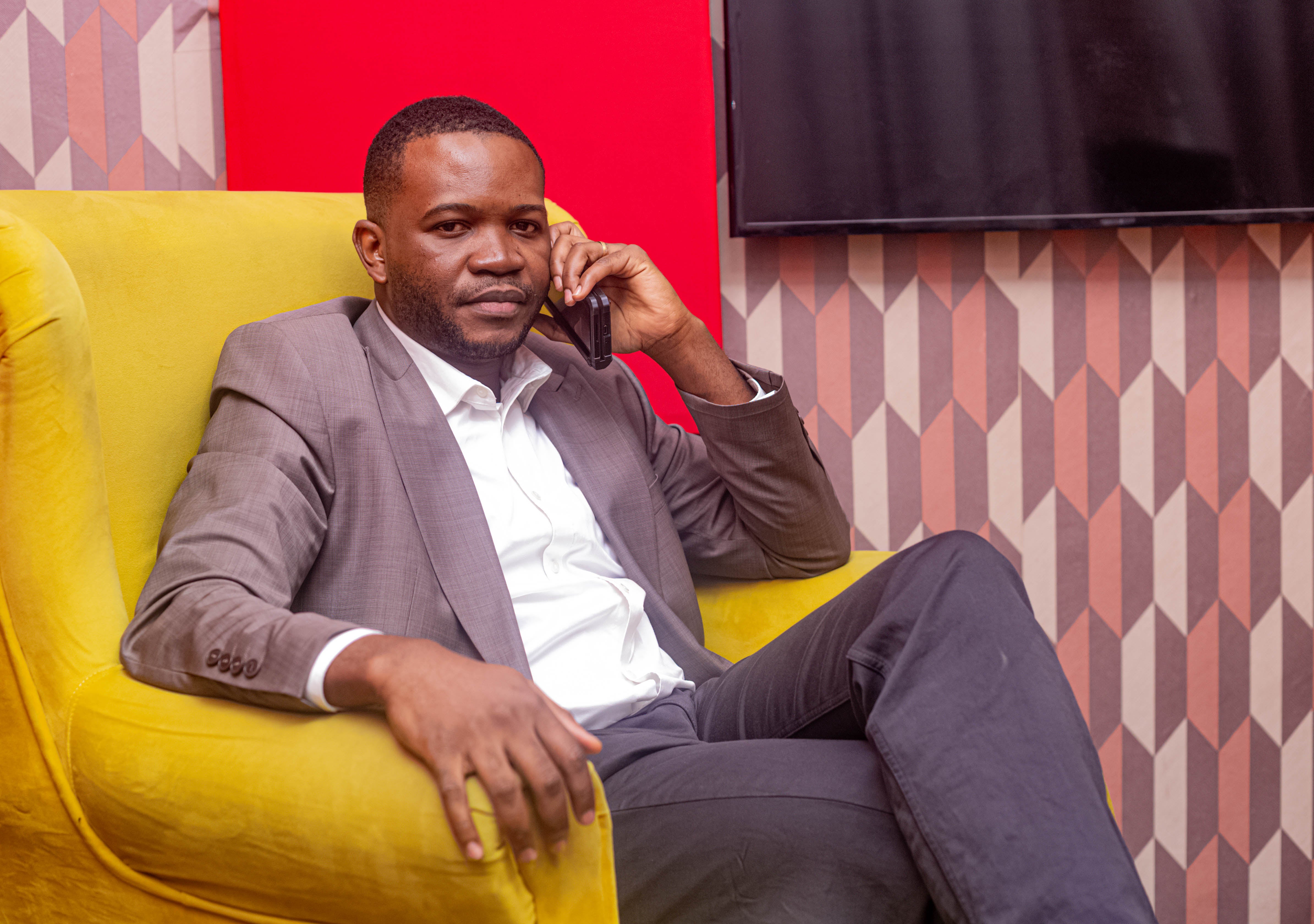 Stanis Bujakera in Kinshasa, Democratic Republic of Congo, August 2023.