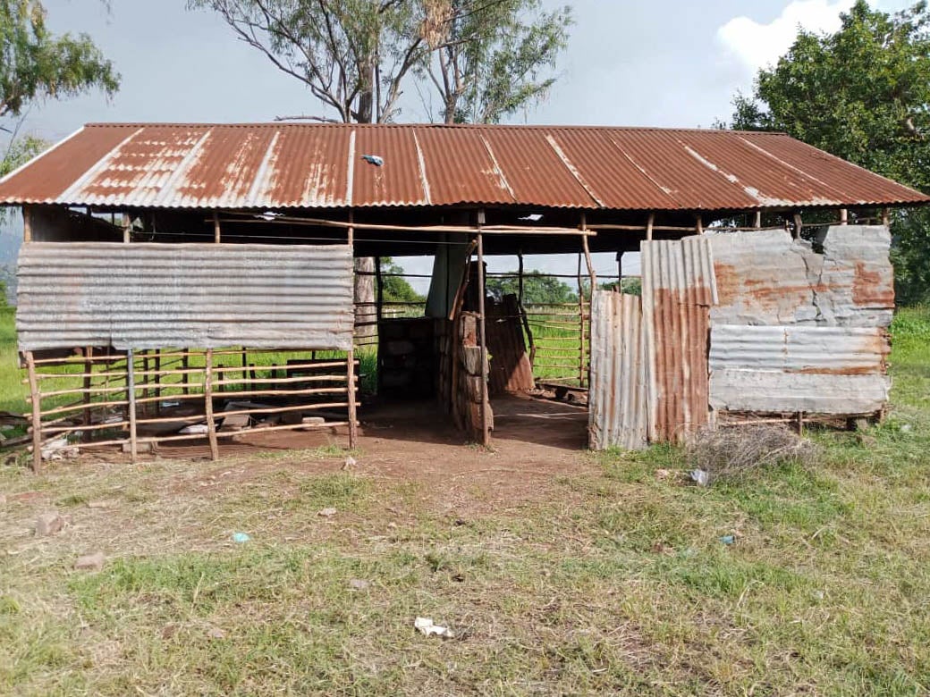 Exterior of a rural school building