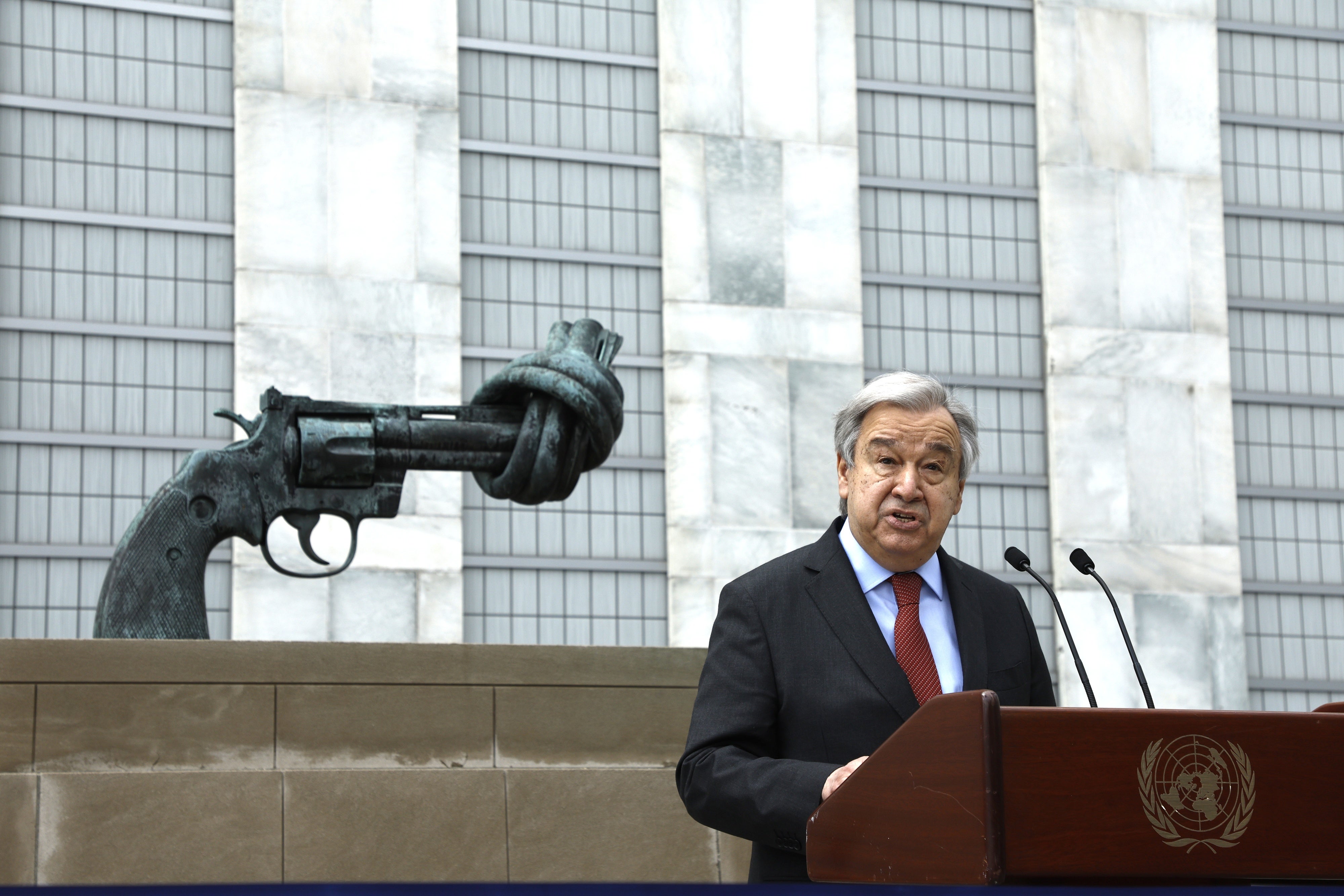 Le Secrétaire général des Nations Unies, António Guterres