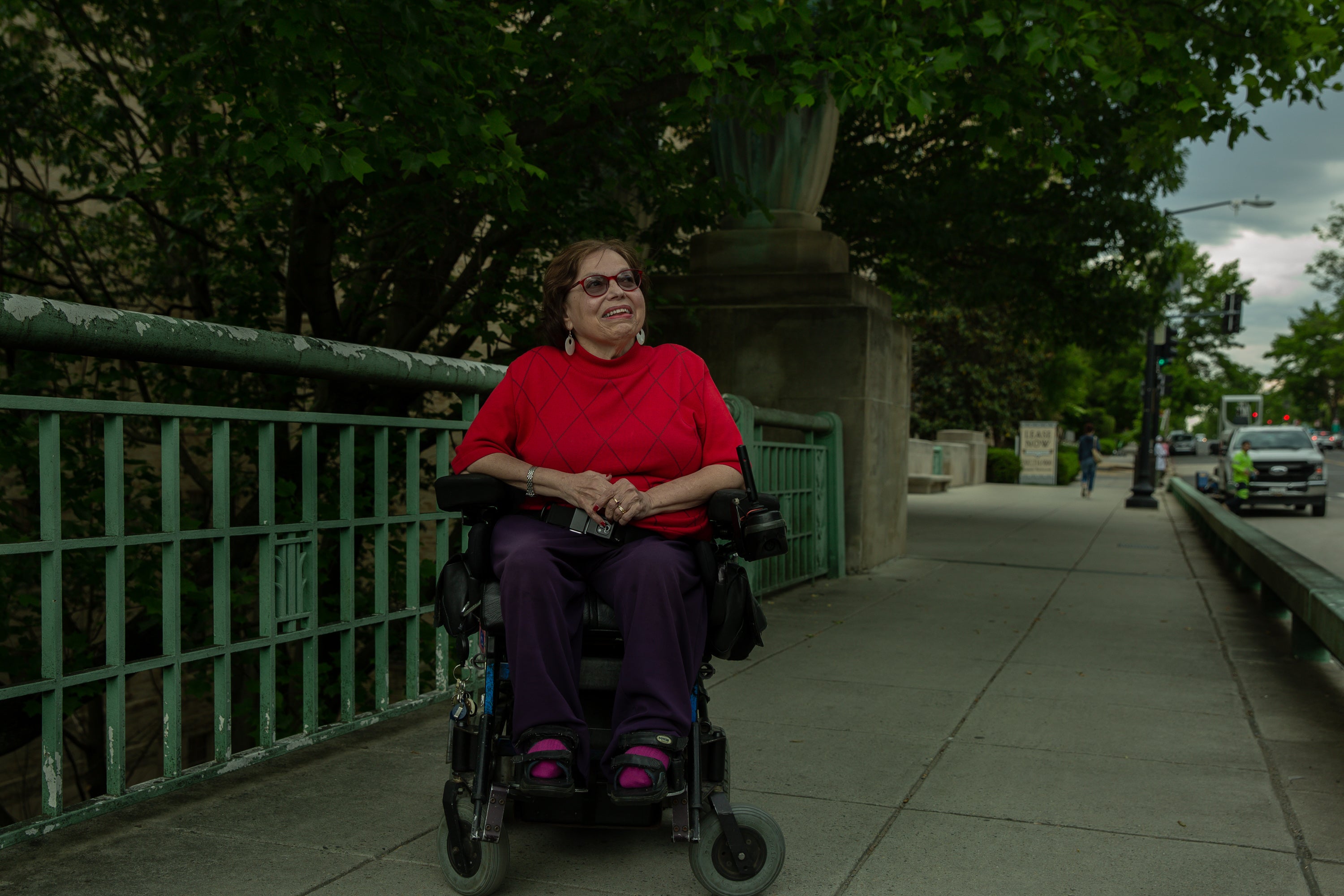 International disability rights advocate, Judy Heumann, in Washington, DC, May 11, 2021. 