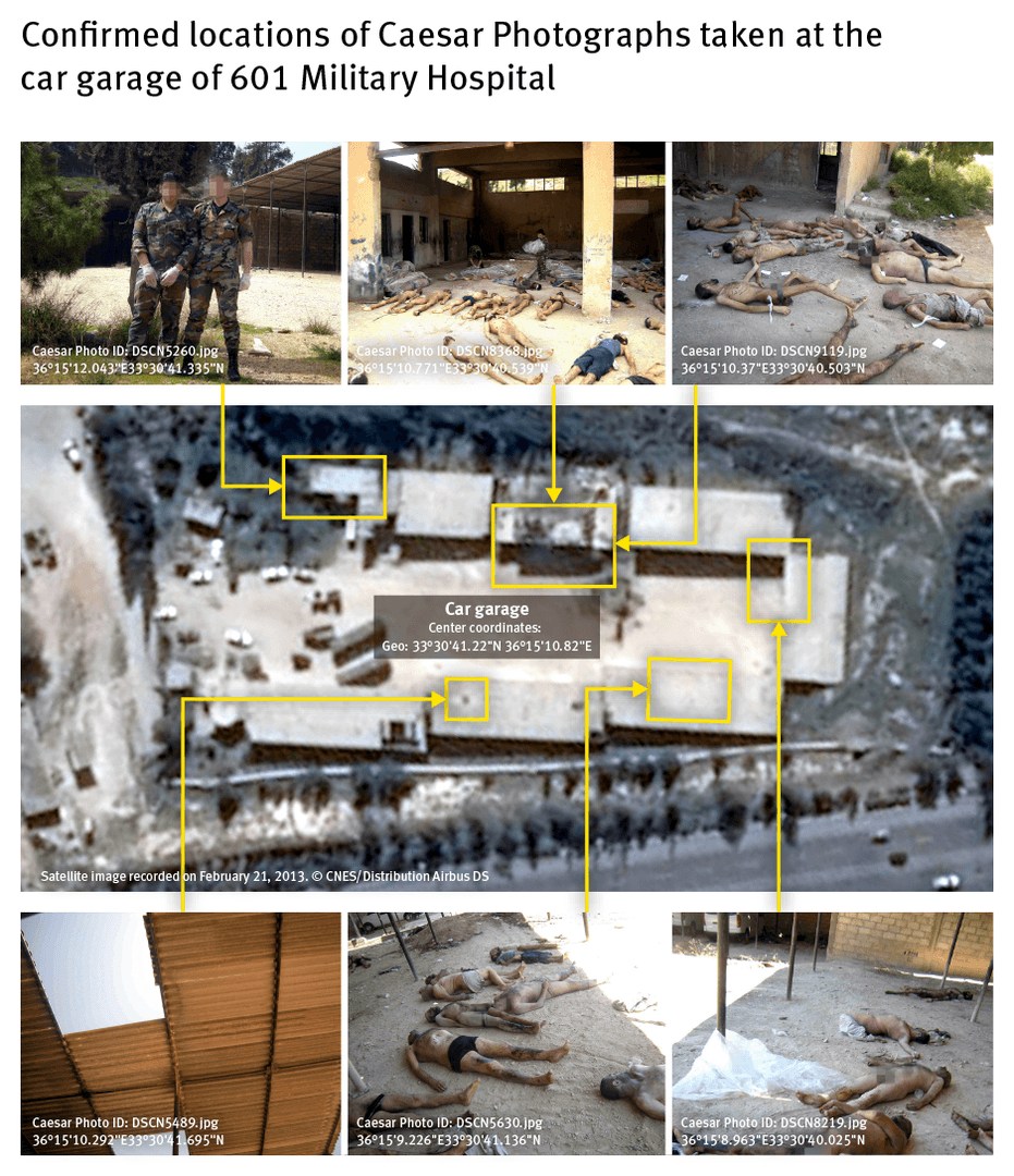 601 Mezze Hospital: Caesar photos georeferenced