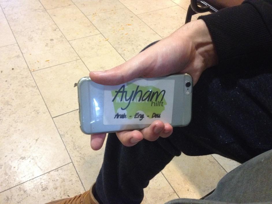 Hassan fled Damascus and after arriving in Berlin began volunteering at a refugee center, handing out clothes, food and baby carriages. 