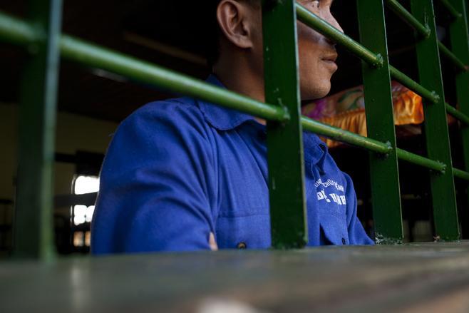A detainee in a government-run drug detention center in Vietnam. The World Bank provided funding for various HIV-related services in Vietnamese drug detention centers through a project that concluded in 2012.
