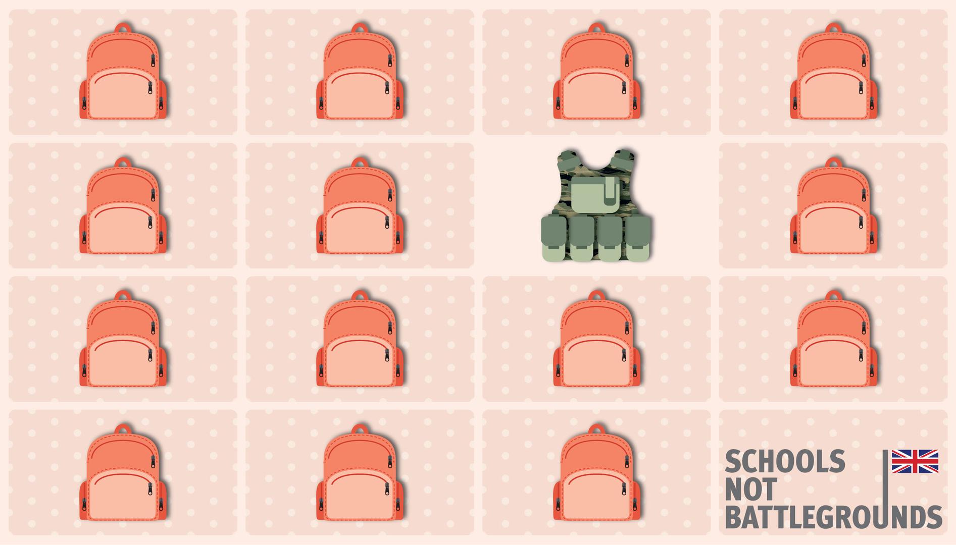 Schools not battlegrounds 