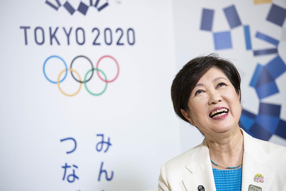 Yuriko Koike, governor of Tokyo, speaks in an interview in Tokyo, Japan on Monday August. 20, 2018. 