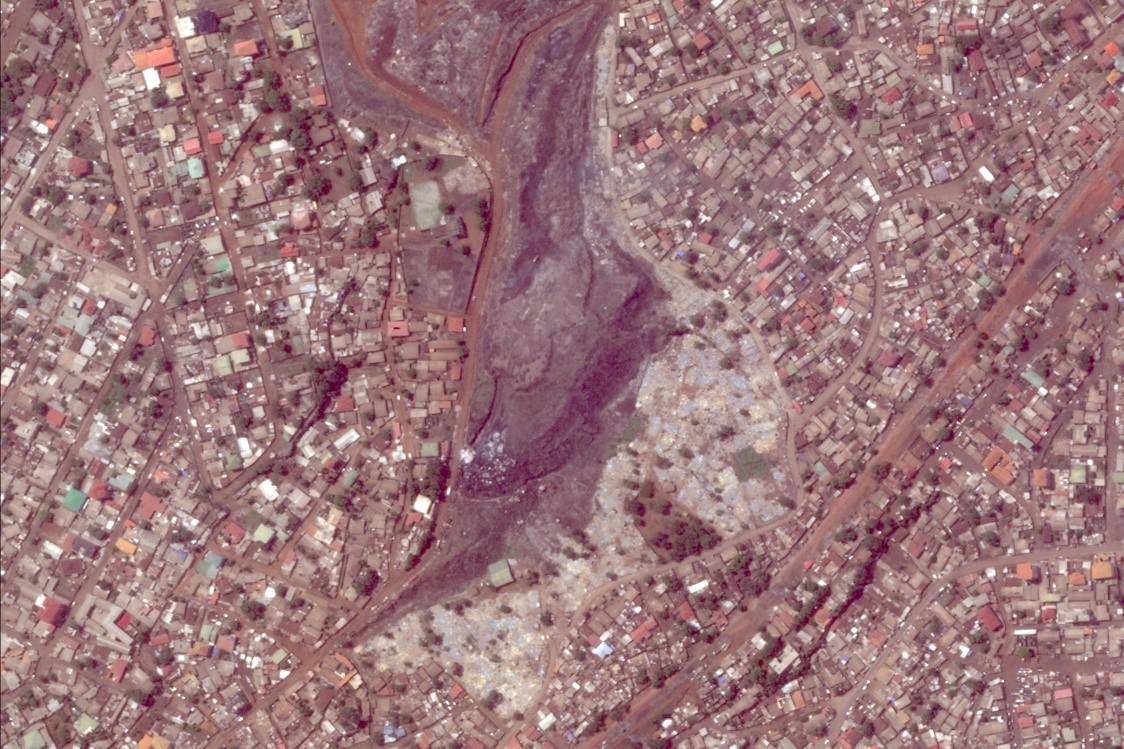 Le quartier de Dar-Es-Salam (Conakry), le 29 mai 2019. 