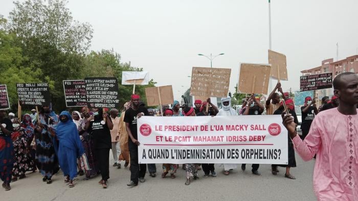 Hissène Habré’s victims march for reparations, Ndjaména, Chad