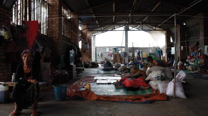 Kachin refugee who gave birth in China’s Yunnan Province, after being forced back to Burma by the Chinese authorities. “When the fighting started my entire village ran to the China side,” she told Human Rights Watch.