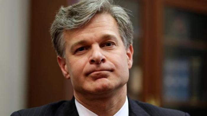 Christopher Wray presser photo 