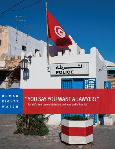 Cover of the Tunisia report