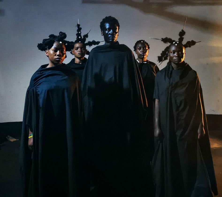 Photo prise lors du tournage du clip vidéo pour Bosembo.