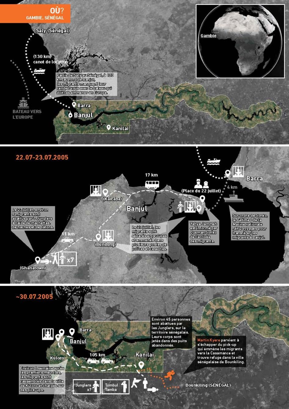 Gambie : Ce que l’on sait sur le massacre de 56 migrants (suite)
