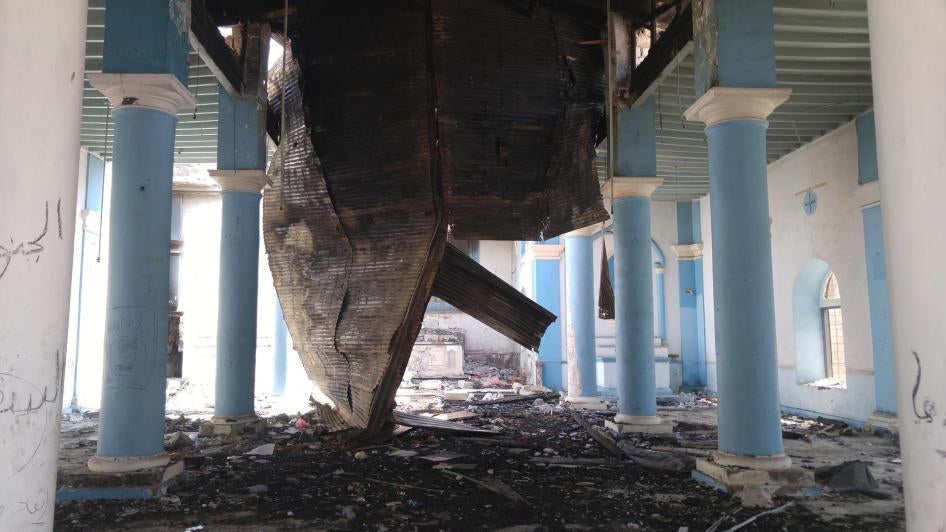 Yemen christian church attacked.ar