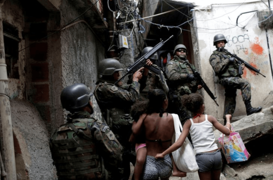 soldier rocinha