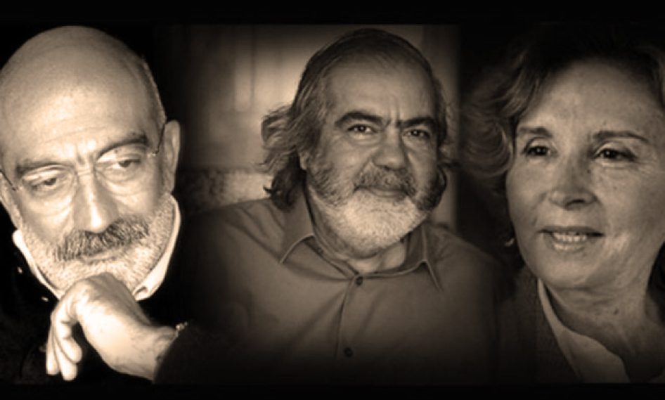 Writers and journalists Ahmet Altan, Mehmet Altan, and Nazli Ilicak