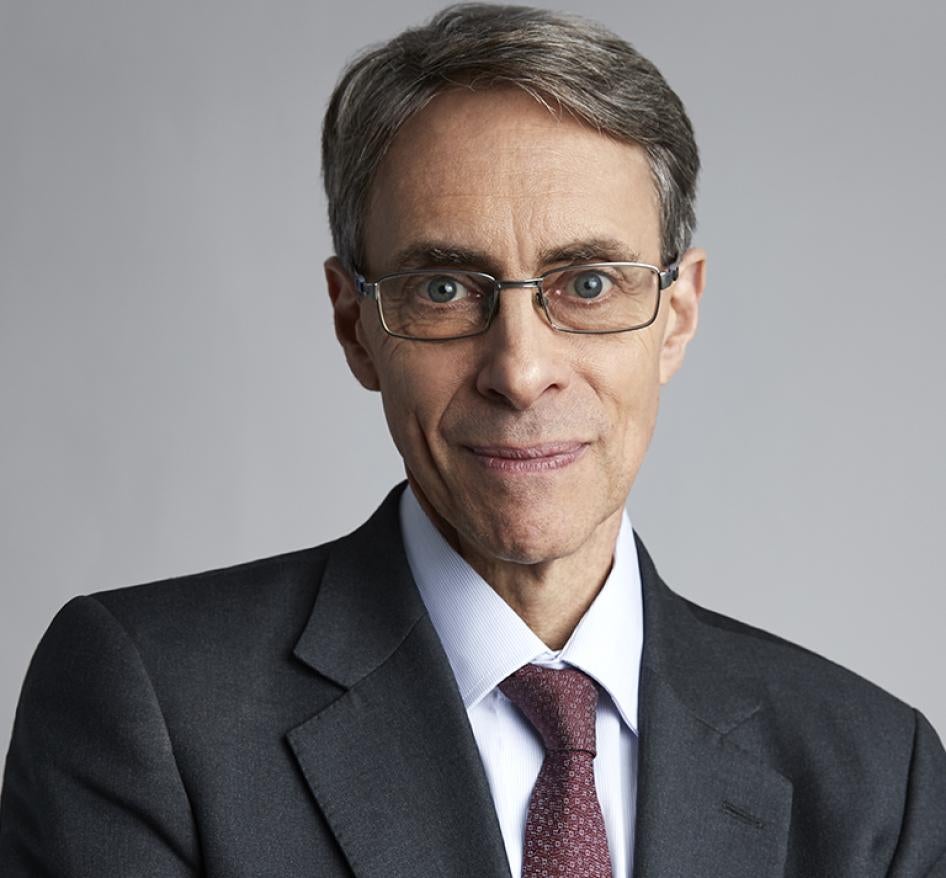 Kenneth Roth, Directeur exécutif de Human Rights Watch.