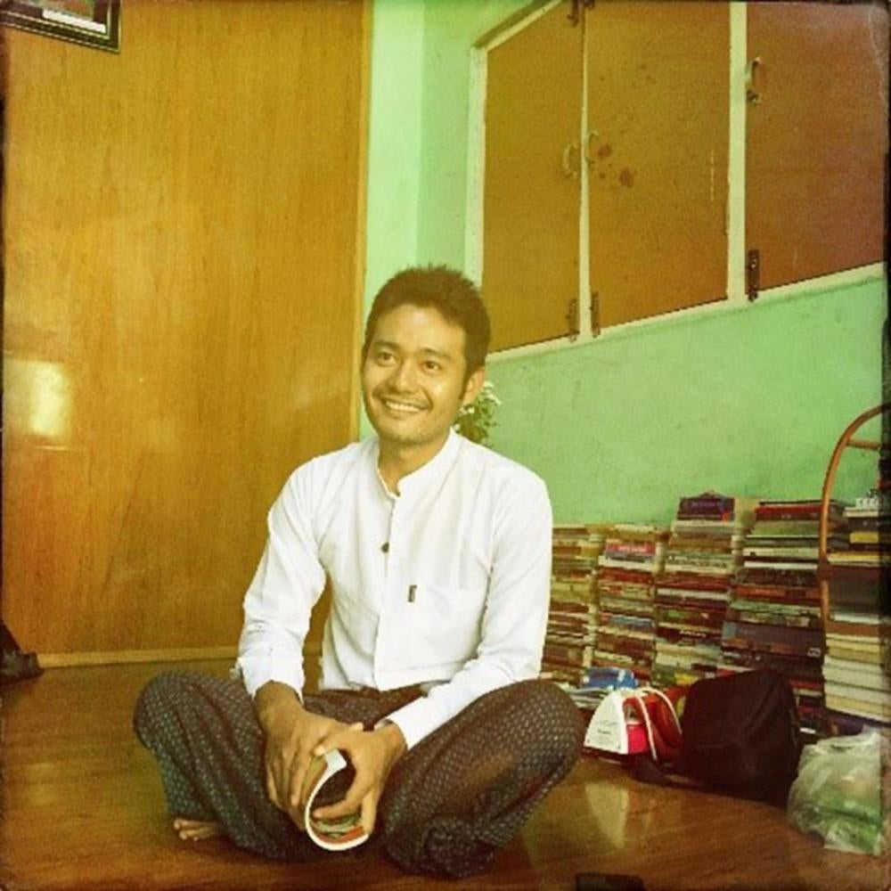 Poet Maung Saungkha served six months in prison for posting a poem online. He was released in May 2016. 