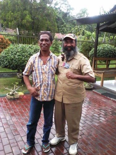 Jordan Saija (17-year prison term) and Filep Karma.