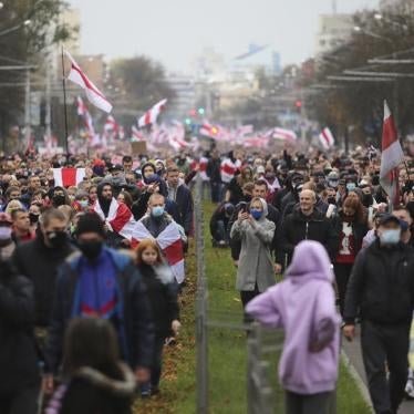 Belarus protest Oct 25