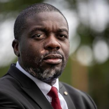 Congolese whistleblower Jean-Jacques Lumumba near Paris, France, October 2019.