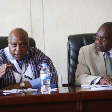 Former UN special rapporteur on the rights to freedom of peaceful assembly and association Maina Kiai during his official visit to Rwanda on January 22, 2014.