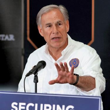 Texas Gov. Greg Abbott speaks during a press conference concerning border security along the Texas border with Mexico on February 21, 2023, in Weslaco, Texas. 