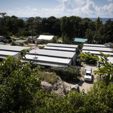 Nibok refugee settlement on Nauru, September 3, 2018.