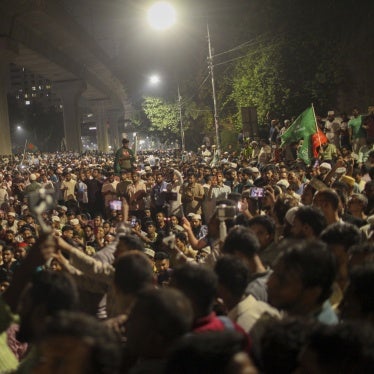 Protesters celebrate after the interim government officially bans all activities of the Awami League under the Anti-Terrorism Act, pending the conclusion of the International Crimes Tribunal  trials against the party and its leaders, in Dhaka, Bangladesh, May 10, 2025. 
