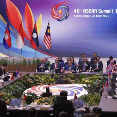 Leaders of the Association of Southeast Asian Nations (ASEAN) member countries hold a summit in Kuala Lumpur, Malaysia, on May 26, 2025.