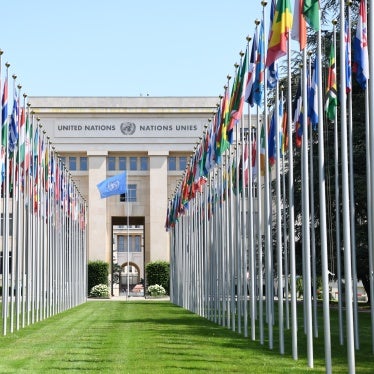 Palais des Nations in Geneva, Switzerland, June 16, 2025. 