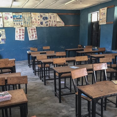 A classroom at St. Mary's Catholic School in Papiri, Agwarra local government, Niger state, on November 23, 2025.