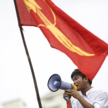 burma student protester 