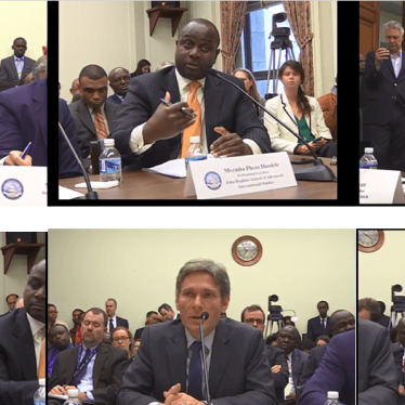The Tom Lantos Human Rights Commission in the United States Congress held a hearing about the deteriorating situation in the Democratic Republic of Congo on November 29, 2016.