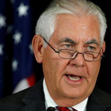 United States Secretary of State Rex Tillerson speaks during a press conference at the State Department in Washington, U.S. June 21, 2017.