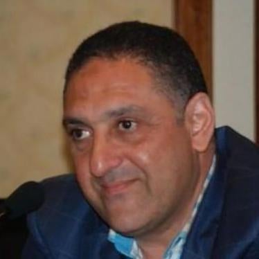 1.	Egyptian journalist Hisham Gaafar before his detention in October 2015. 