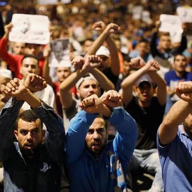 Moroccans take part in a demonstration against what they perceive as the marginalization of the Rif region, in the town of Al-Hoceima, Morocco early June 3, 2017. 