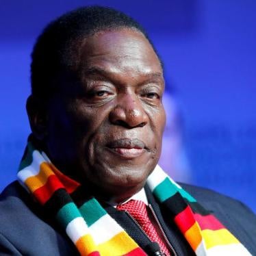 Zimbabwe's President Emmerson Mnangagwa attends the World Economic Forum (WEF) annual meeting in Davos, Switzerland January 24, 2018.