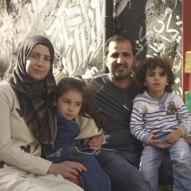  A Jordanian woman, her Syrian husband and their children, who were born in Jordan but are not citizens, in Amman, Jordan on February 9, 2018.
