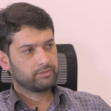 Daler Sharipov. Source: https://www.youtube.com/watch?v=WrH1GEHu5dE. Accessed by Human Rights Watch on February 20, 2020.